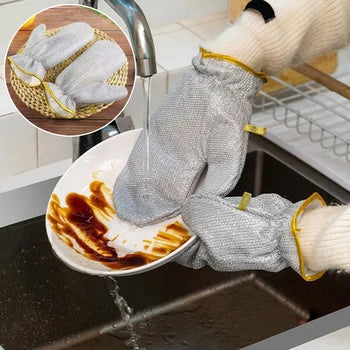 Wire Dishwashing Gloves