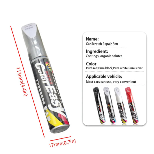 Universal Car Scratch Repair Pen – Waterproof, Quick Scratch Removal for Cars.