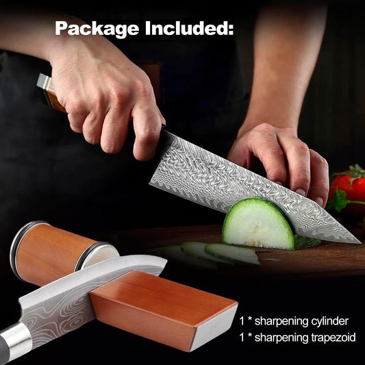 Rolling Knife Sharpener Magnetic Knife Holder