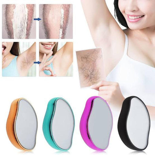 Crystal Epil Hair Removal Eraser Painless Safe Reusable Easy Clean